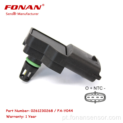 Mapa do sensor para Fiat Palio/Strada Mte-Thomson 7145